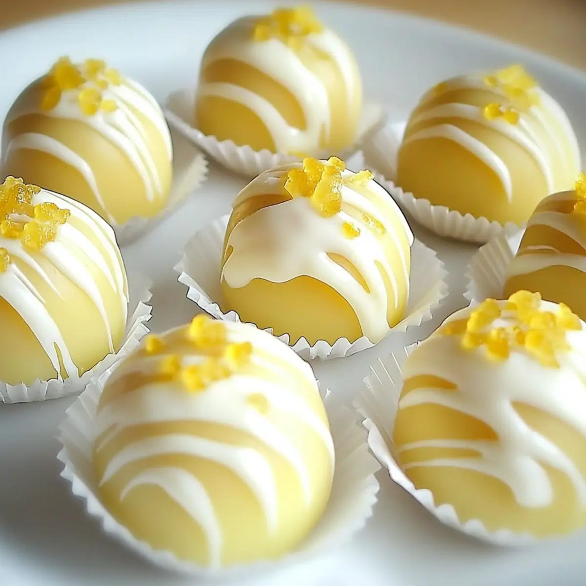 Limoncello Truffles